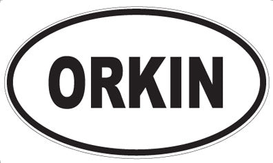 ORKIN - Oval Magnet