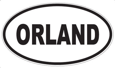 ORLAND - Oval Magnet