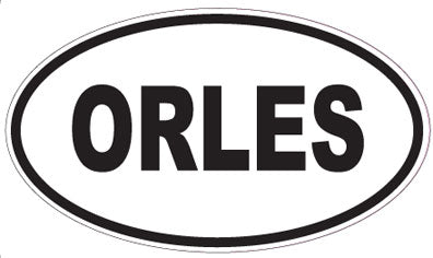 ORLES - Oval Magnet