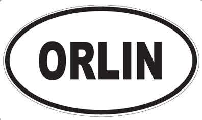 ORLIN - Oval Magnet