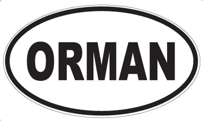 ORMAN - Oval Magnet