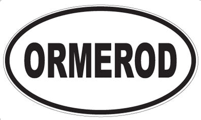 ORMEROD - Oval Magnet