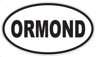 ORMOND - Oval Magnet
