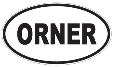 ORNER - Oval Magnet