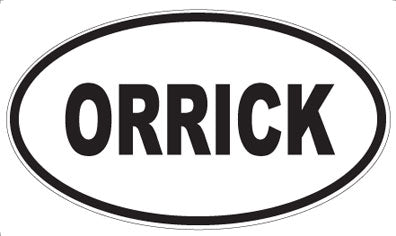 ORRICK - Oval Magnet