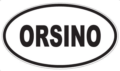 ORSINO - Oval Magnet