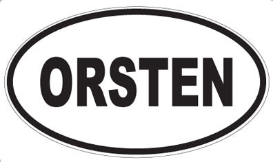 ORSTEN - Oval Magnet