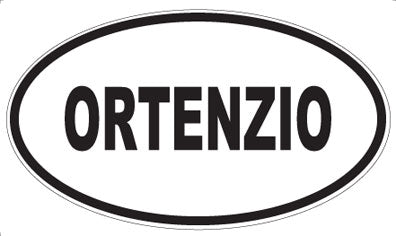 ORTENZIO - Oval Magnet