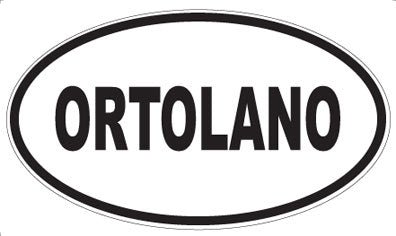 ORTOLANO - Oval Magnet