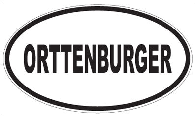 ORTTENBURGER - Oval Magnet