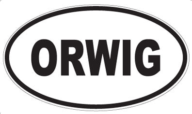 ORWIG - Oval Magnet