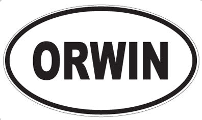 ORWIN - Oval Magnet