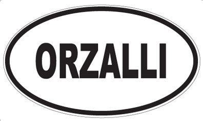 ORZALLI - Oval Magnet