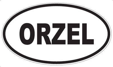 ORZEL - Oval Magnet