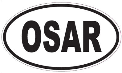 OSAR - Oval Sticker