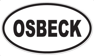 OSBECK - Oval Magnet