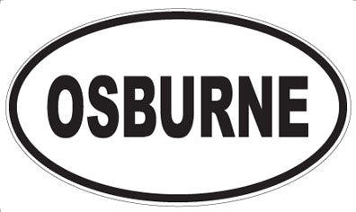 OSBURNE - Oval Magnet