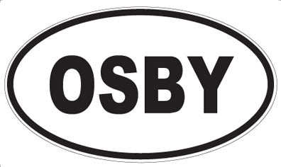OSBY - Oval Magnet