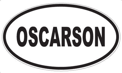 OSCARSON - Oval Magnet