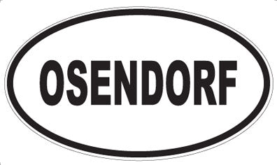OSENDORF - Oval Magnet