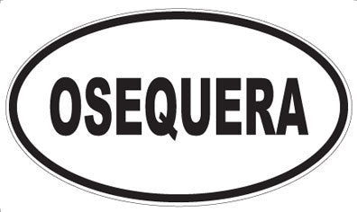 OSEQUERA - Oval Magnet