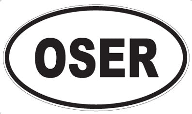 OSER - Oval Magnet