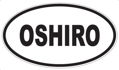 OSHIRO - Oval Magnet