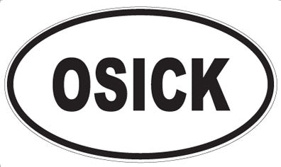 OSICK - Oval Magnet