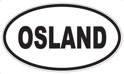 OSLAND - Oval Magnet