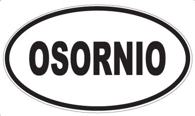 OSORNIO - Oval Sticker
