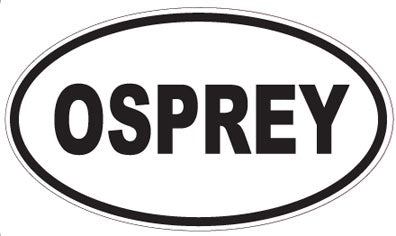 OSPREY - Oval Sticker