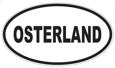 OSTERLAND - Oval Magnet