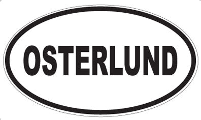 OSTERLUND - Oval Magnet