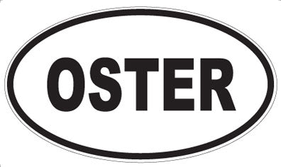 OSTER - Oval Magnet