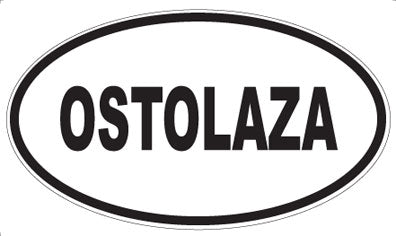 OSTOLAZA - Oval Magnet