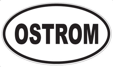 OSTROM - Oval Magnet