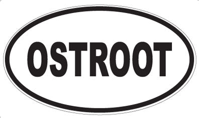 OSTROOT - Oval Magnet