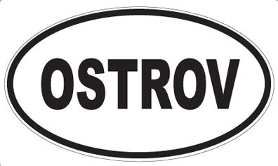 OSTROV - Oval Magnet