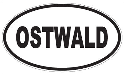 OSTWALD - Oval Magnet