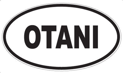 OTANI - Oval Sticker