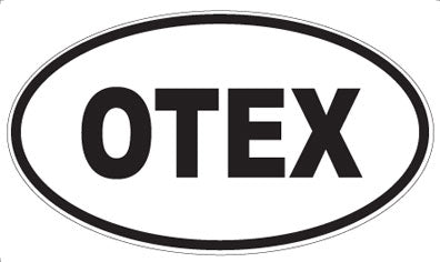 OTEX - Oval Sticker
