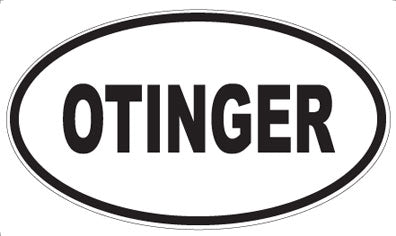 OTINGER - Oval Magnet