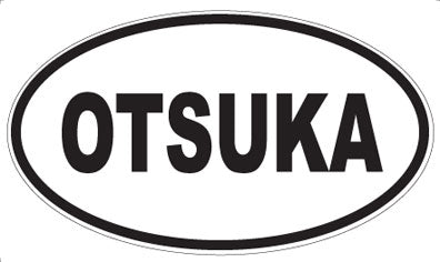 OTSUKA - Oval Sticker