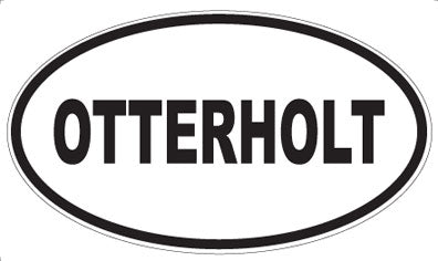 OTTERHOLT - Oval Sticker