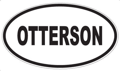 OTTERSON - Oval Magnet