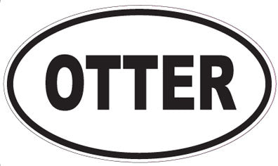 OTTER - Oval Magnet