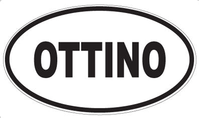OTTINO - Oval Sticker