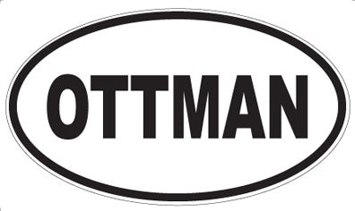 OTTMAN - Oval Magnet