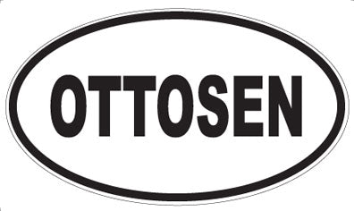 OTTOSEN - Oval Magnet