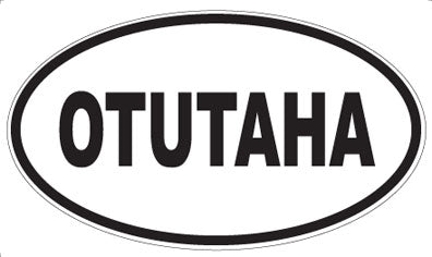 OTUTAHA - Oval Sticker